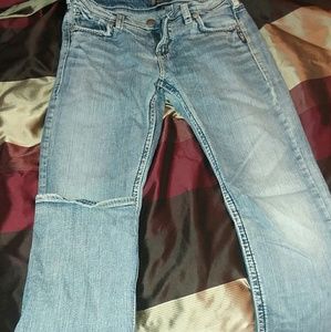 Silver jeans